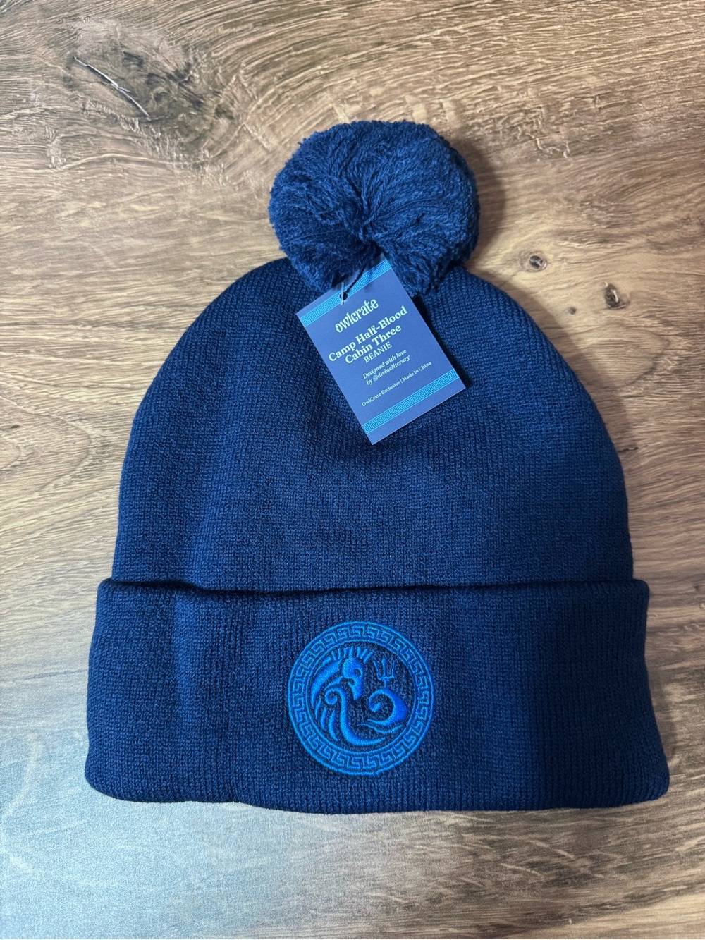 Owlcrate Camp Half Blood Beanie - Cabin Three - Percy Jackson